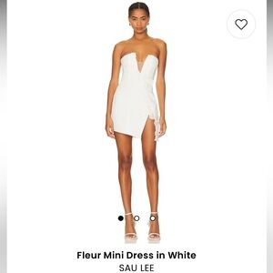 SAU LEE Fleur Mini Dress